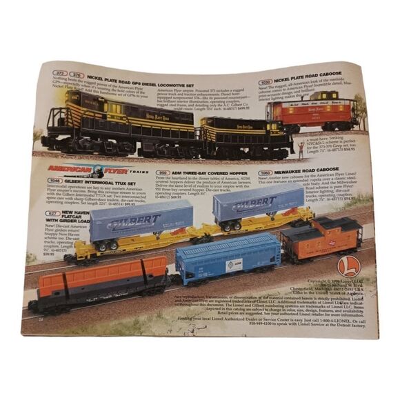 Lionel Classic Catalog 1997 Diesel Steam Locomotives O O27 Gauge Model Trains. - Picture 10 of 13